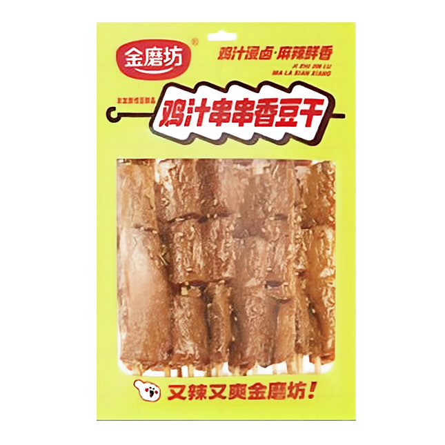 GOLDEN MILL Dried Tofu - Hot & Spicy 80g (Case 50)