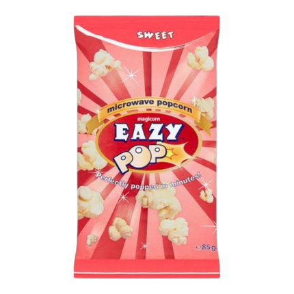 EAZY Pop Corn -Sweet 85G (Case 16)