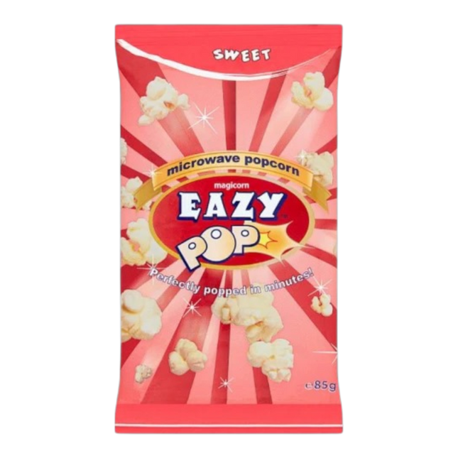 EAZY Pop Corn -Sweet 85G (Case 16)