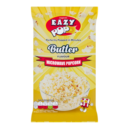 EAZY Pop Corn -Butter 85G (Case 16)