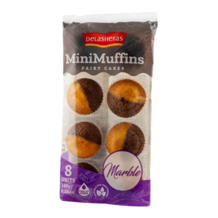 DELASHERAS Marble Fairy Cake 180g (Case 14)