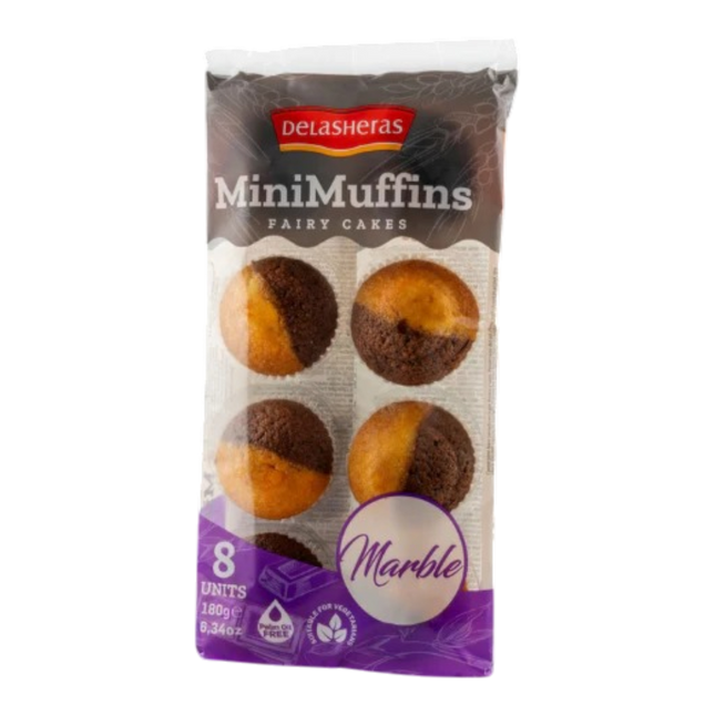 DELASHERAS Marble Fairy Cake 180g (Case 14)