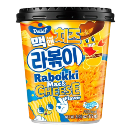 DELIEF Mac & Cheese Rabokki 172g (Case 24)