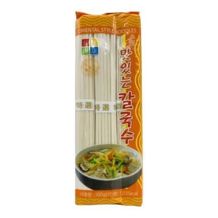 HYOCHEON Flat Thick Noodles 300g (Case 30)