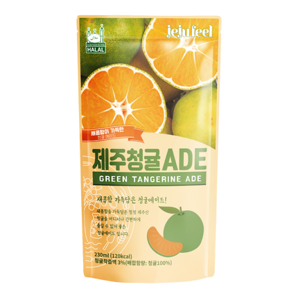 DELTOP Green Tangerine Ade 230 ml  (Case 50)