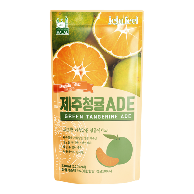DELTOP Green Tangerine Ade 230 ml  (Case 50)