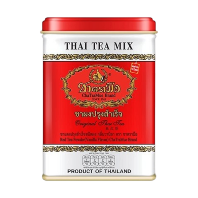 CHATRAMUE Canned Thai Tea Mix - Red (50 sachets) 200g (Case 24)
