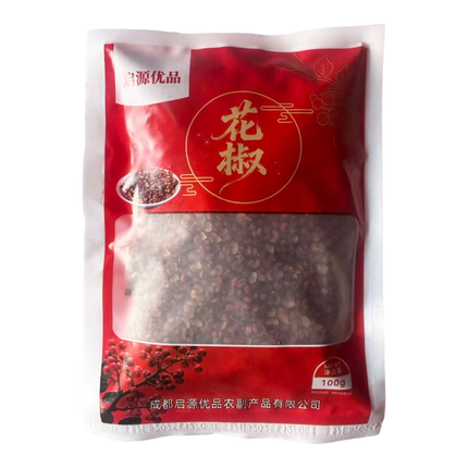 QIYUANYOUPIN Sichuan Peppercorn - Whole 100g (Case 50)