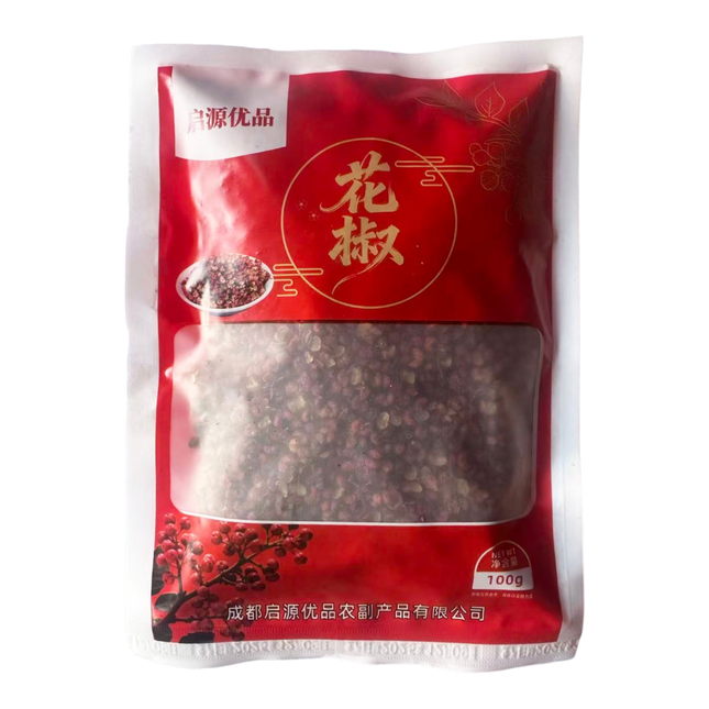 QIYUANYOUPIN Sichuan Peppercorn - Whole 100g (Case 50)