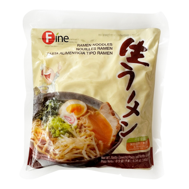 FINE Fresh Ramen Noodle Pack 180g (Case 30)