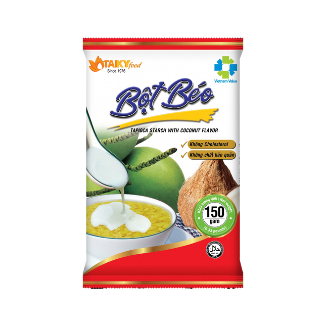 TAI KY Tapioca Starch With Coconut Flavor 150g (Case 48)