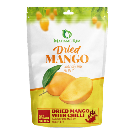 MADAME KIM Dried Spicy Mango 100G (Case 30)