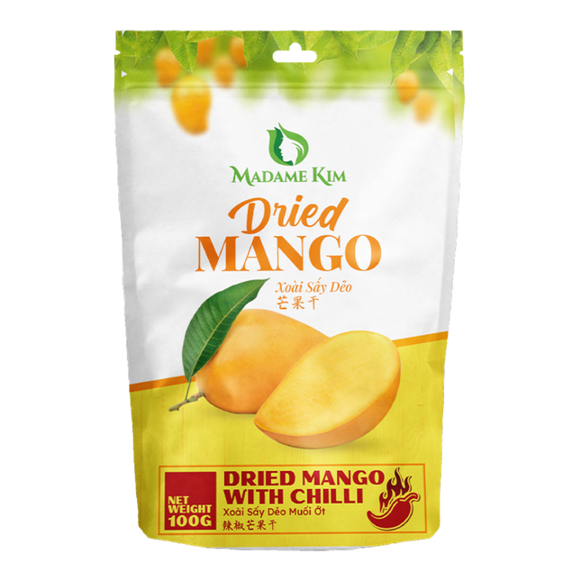 MADAME KIM Dried Spicy Mango 100G (Case 30)