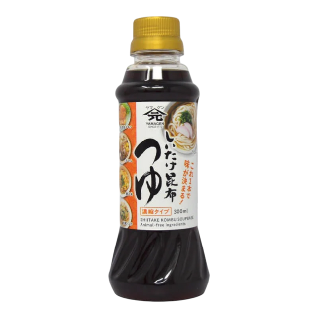 YAMAGEN Shiitake and Kombu Soup Base 300ml (Case 12)