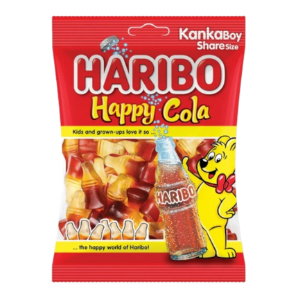HARIBO Halal Happy Cola 80g (Case 30)