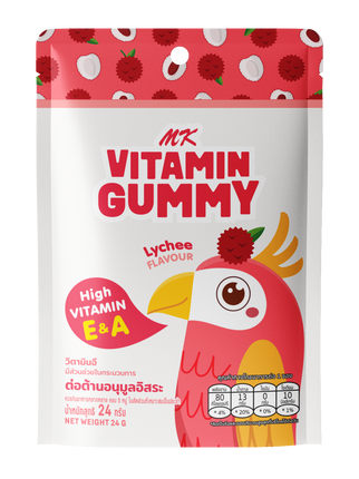 MK Vitamin Gummy Lychee 24g (Case 288)
