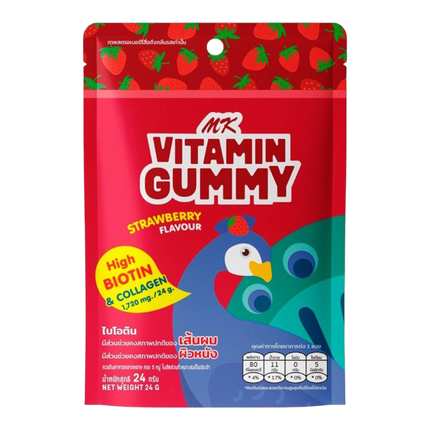 MK Vitamin Gummy Strawberry 24g (Case 288)
