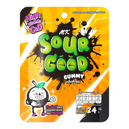 MK Sour Good Gummy Yuzu 24g (Case 288)