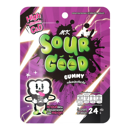 MK Sour Good Gummy Grape 24g (Case 288)