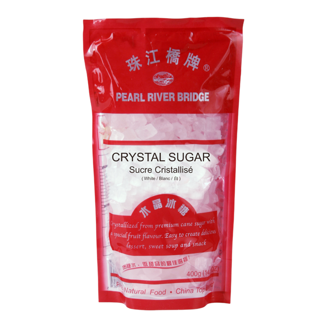 PEARL RIVER BRIDGE White Crystal Sugar 400g (Case 50)