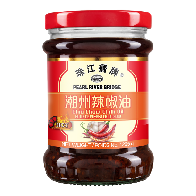 PEARL RIVER BRIDGE Chu Chow Chilli Oil 205g (Case 24)