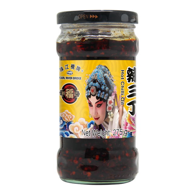 PEARL RIVER BRIDGE Hot Chilli infused Oil 275g (Case 24)