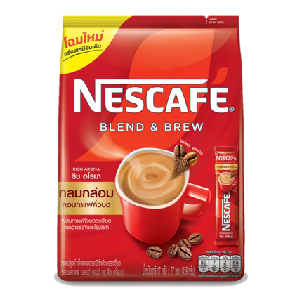 NESCAFE BLEND & BREW Rich Aroma (27 sachets) 432g (Case 24)