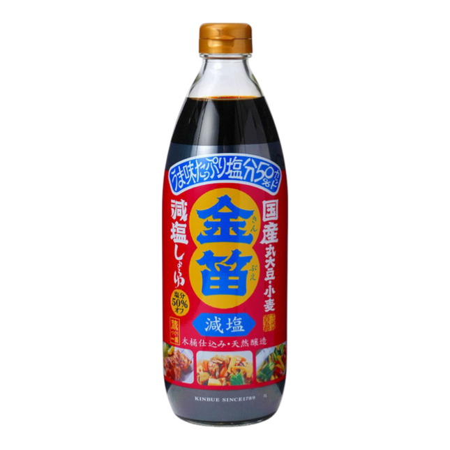 FUEKI Kinbue Low Salt Soy Sauce 1L (Case 12)