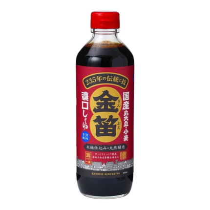 FUEKI Kinbue Koikuchi Shoyu - Soy Sauce 600ml (Case 12)