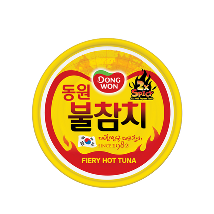DONGWON Fiery Hot Sauce Tuna 135g (Case 48)