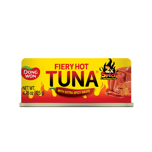 DONGWON Fiery Hot Sauce Tuna 135g (Case 48)
