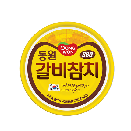 DONGWON Tuna with BBQ Sauce 135g (Case 48)