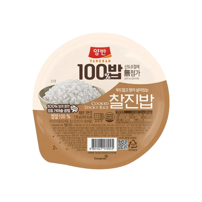 DONGWON Yangban White Rice 130g (Case 24)