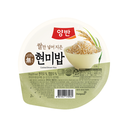 DONGWON Yangban Brown Rice 130g (Case 24)
