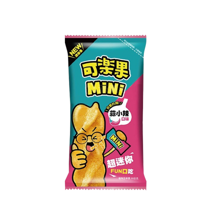 Lian Hwa-Koloke Mini Pea Cracker (Garlic) 50g (Case 20)