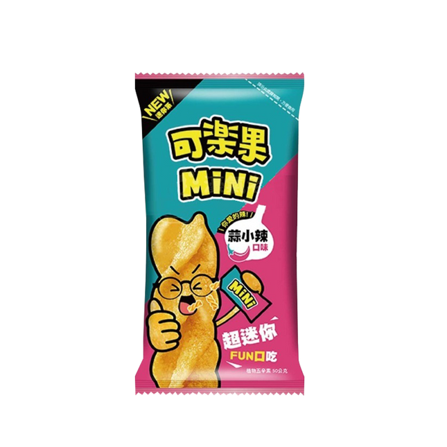 Lian Hwa-Koloke Mini Pea Cracker (Garlic) 50g (Case 20)