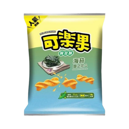 Lian Hwa-Koloke Pea Cracker (Seaweed Salt Flavor) 48g (Case 12)