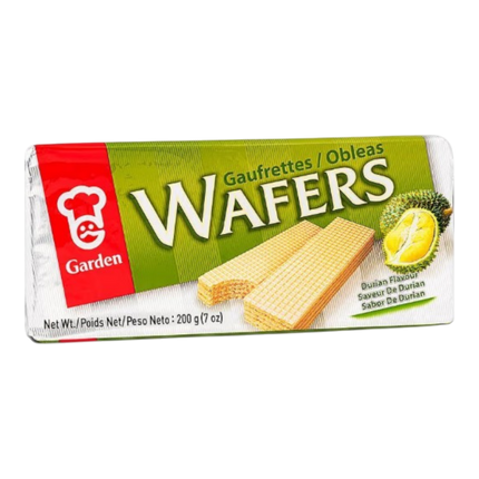 GARDEN Cream Wafers Durian 200g (Case 12)