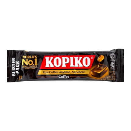KOPIKO Coffee Candy Blister Pack (5pcs) 17.5g (Case 144)