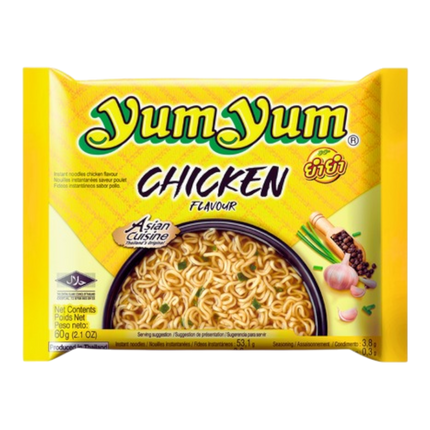 YUM YUM Chicken Flavour Noodles 60g (Case 10)