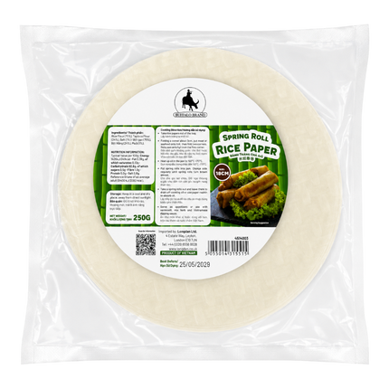 BUFFALO Spring Roll Rice Paper 18cm 250g (Case 40)