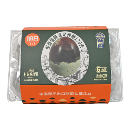 XURI Preserved Duck Eggs 6pcs 420g (Case 24)