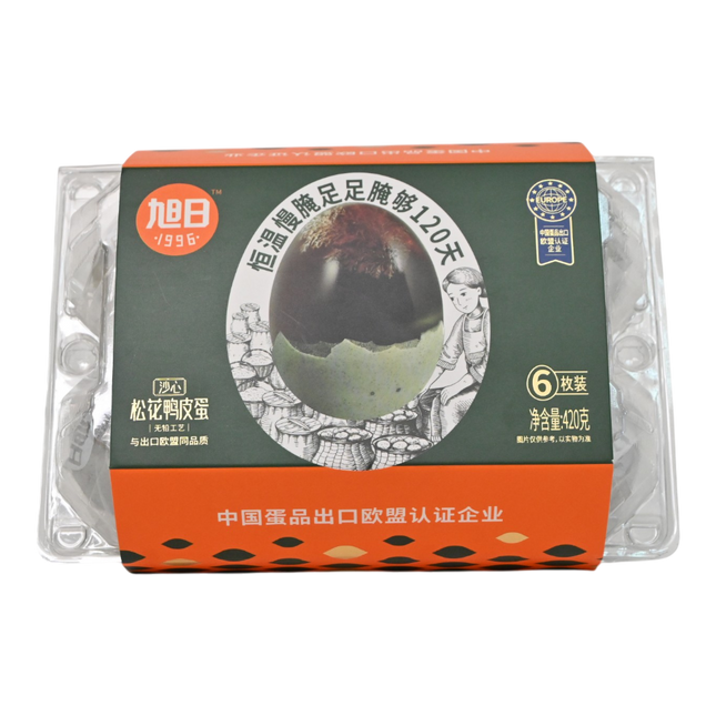 XURI Preserved Duck Eggs 6pcs 420g (Case 24)