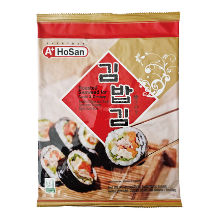 A+ Roasted Nori Seaweed Laver 25g (10 sheets) (Case 40)