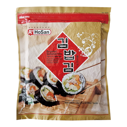 A+ Roasted Nori Seaweed Laver 125g (50 sheets) (Case 20)