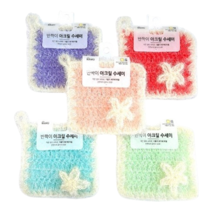 YOUNG STAR Kitchen Scrubber Star Shape 20g (Case 300)