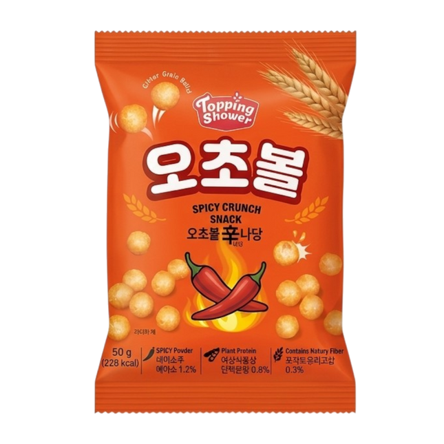 OCHO BALL Crunchy Spicy Balls 50g (Case 40)