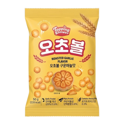 OCHO BALL Crunchy Garlic Balls 50g (Case 40)