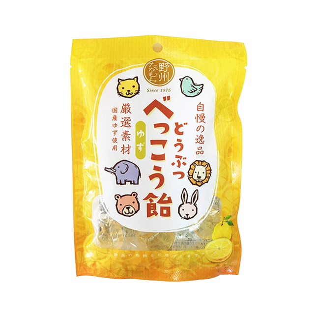 YASU TAKAMURA Animal Shaped Candy (Yuzu) 50g (Case 48)