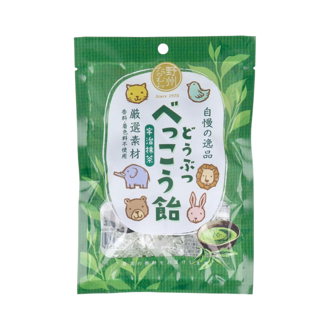 YASU TAKAMURA Animal Shaped Candy (Matcha) 50g (Case 48)